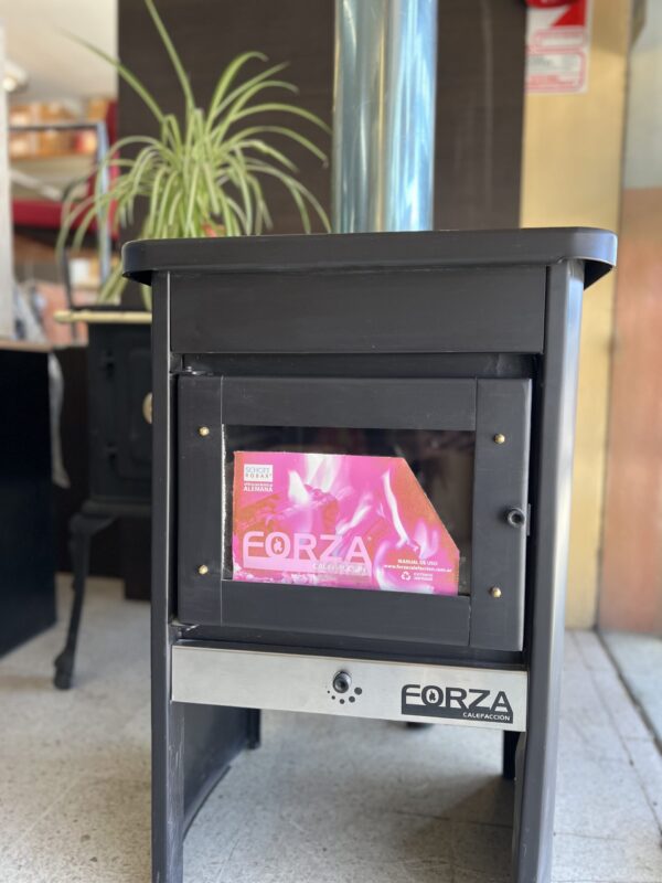 Estufa a leña FORZA F200 Bajo consumo - Image 4